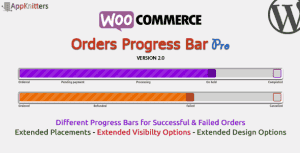 WooCommerce Orders Progress Bar – Pro