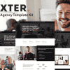 Baxter – Creative Agency Elementor Template Kit