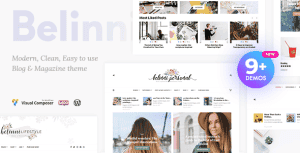 Belinni – Multi-Concept Blog / Magazine WordPress Theme