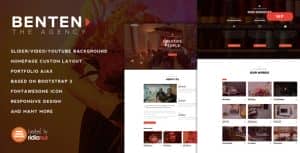 Benten – Responsive One Page Portfolio Theme