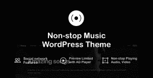 Bepop – Non-stop Music WordPress Theme