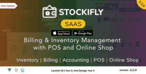 Stockifly SAAS – Billing & Inventory Management with POS and Online Shop
