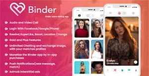 Binder – Dating clone App with admin panel – Android v20.1