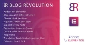 Blog Revolution for Elementor WordPress Plugin