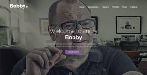 Bobby – Creative One Page Joomla Template