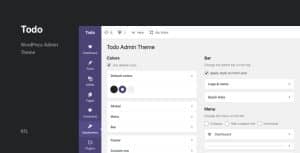 Todo – WordPress Admin Theme & Login Page