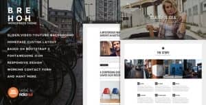 Brehoh – Responsive One Page Portfolio Theme