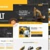 Built – Machinery & Equipment Rentals Elementor Pro Template Kit