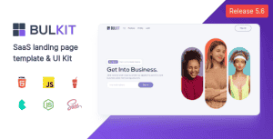 Bulkit – Saas Landing Pages