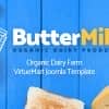 ButterMilk – Organic Dairy Farm VirtueMart Joomla Template