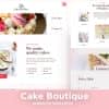 Cake Boutique – Cake Elementor Template Kit