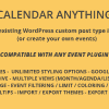 Calendar Anything | Show any existing WordPress custom post type in a calendar