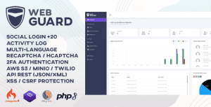 WebGuard – Advanced PHP Login and User Management