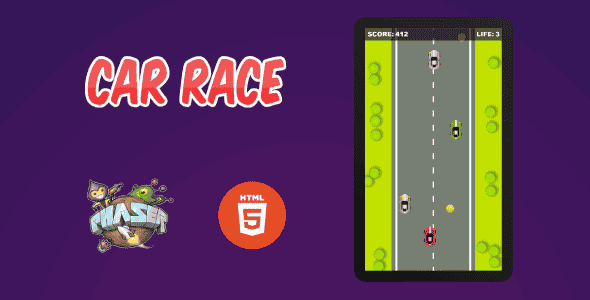 Car Race Game HTML5 PhaserJS Net1s Car Race Game HTML5 PhaserJS Net1s