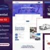 CarQue – Car Rental & Auto Services Elementor Template Kit