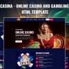 Casina – Online Casino And Gambling HTML Template