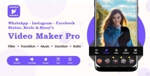 Photo Video Maker – Slideshow Maker Pro – with multiple ratio for all Social Media