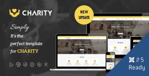 Charity – Nonprofit, Fundraising Joomla 5 Template