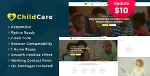 Child Care – Education HTML5 Template