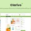 Clarivo – Pharmacy and Medical WordPress theme