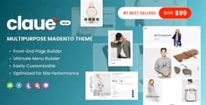 Claue – Clean and Minimal Magento Theme