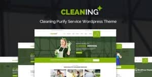 Cleaning – Purify Service WordPress Theme