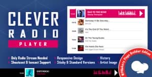 CLEVER – Shoutcast and Icecast Radio Player for WPBakery Page Builder