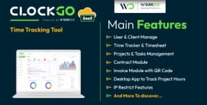 ClockGo SaaS – Time Tracking Tool