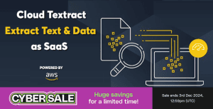 Cloud Textract – Extract Text and Data from Documents as SaaS