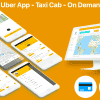 Uber App – Taxi Cab – On Demand Taxi | Android and iOS Complete solution