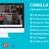 Comilla – Digital Agency One Page WordPress Theme