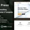 Consult Press – Finance & Consulting Business Joomla 5 Template