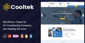 CoolTek – Air Conditioning Services WordPress Theme