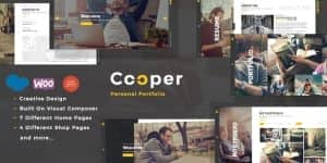 Cooper – Creative Responsive Personal Portfolio WordPress Theme