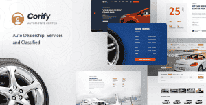 Corify – WordPress Car Listings & Dealership Theme