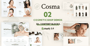 Cosma – Beauty Cosmetic Shopify Store