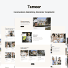 Tammer – Construction & Maintenance Elementor Template kit