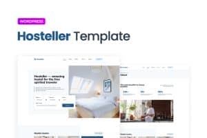 Hosteller – Hostel Booking Elementor Template Kit