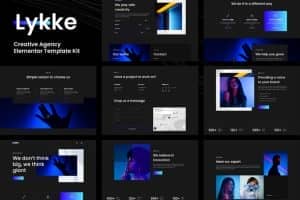 Lykke – Creative Agency Elementor Template Kit