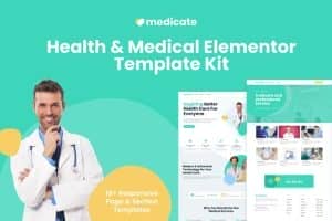 Medicate – Health & Medical Elementor Template Kit