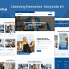 Washup- Cleaning Services Elementor Template Kit