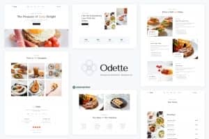 Odette – Restaurant Elementor Template Kit