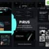 PIRUS – Dark Digital Agency Elementor Template Kit