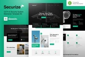 Securize – CCTV & Security Elementor Template Kit