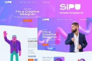 Sipu – Creative Portfolio Elementor Template Kit