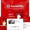 Socioplay – Social Media Marketing Elementor Template Kit