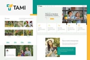 Tami – Landscape & Gardening Elementor Template Kit