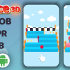 Bounce3D Jumping Ball Android Game + Admob