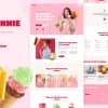 Connie – Ice Cream Shop Elementor Template Kit