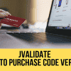 JValidate Envato Purchase Code Verifier Plugin for WordPress